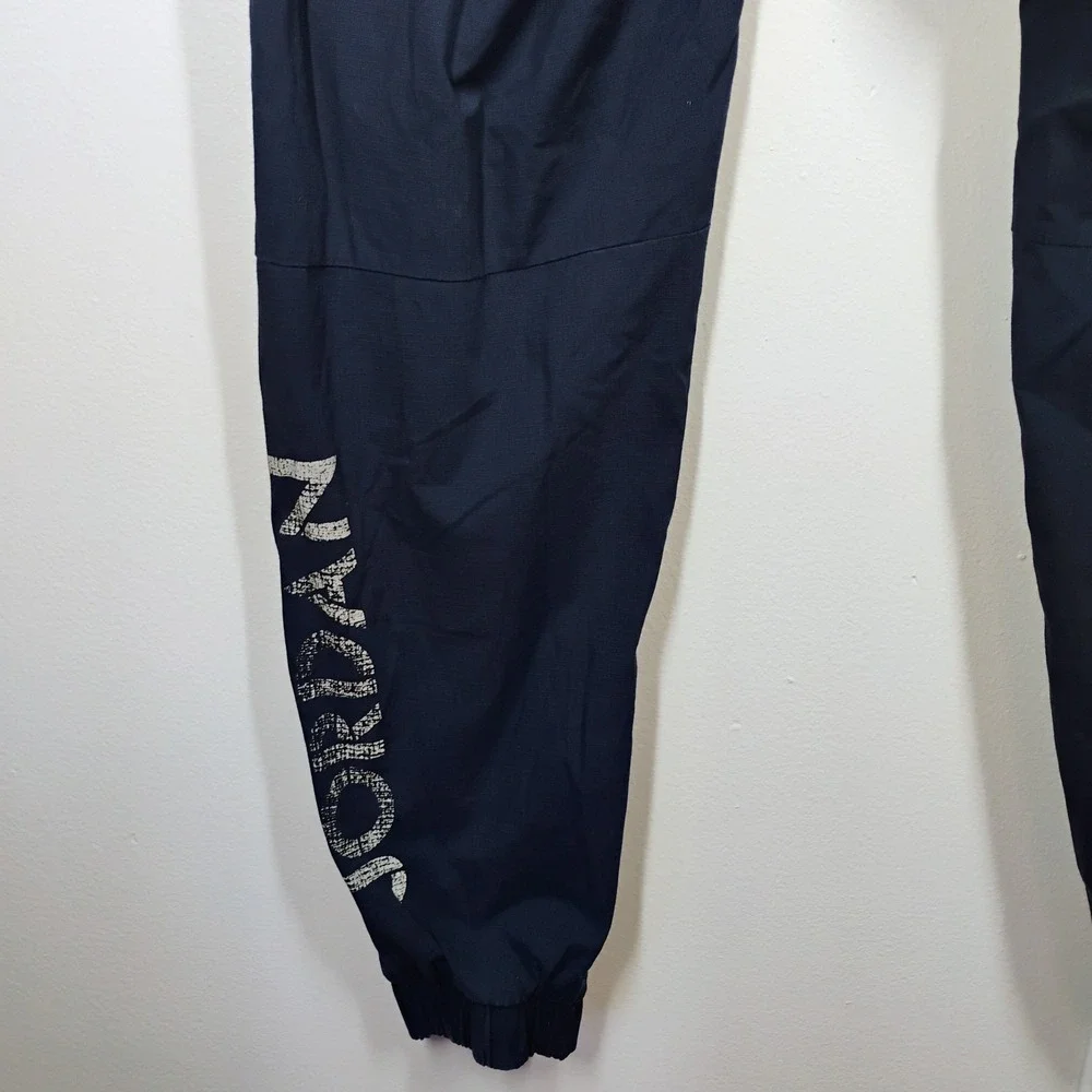 Nike Air‎ Jordan Jogger Pants Mens 36 Navy Blue Athletic Tapered Basketball